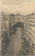 Diksmuide  *  Boyau De La Mort à Dixmude  - Intérieur De La Tranchée Avec Abri Betonné - Diksmuide