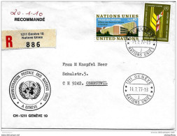 248 - 43 - Enveloppe Recommandée 1977 - Lettres & Documents