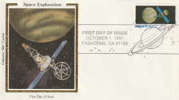 United States 1991 FDC Space Exploration - 1991-2000