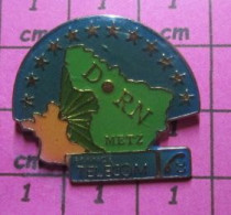 1316c Pin's Pins / Beau Et Rare / FRANCE TELECOM / DRN METZ Par TOSCA - France Télécom