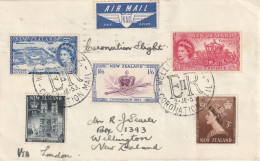 New Zealand 1953 FDC Mailed - FDC