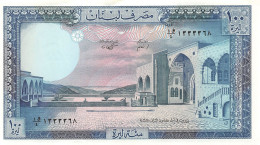 Lebanon 100 Livres 1988 Unc Pn 66d Banknote24 - Liban