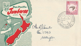 New Zealand 1959 FDC Mailed - FDC