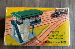 HOrnby-ACHO  Réf 692 Made In France POSTE D'aiguillage Démontable MECCANO Signal Cabin  HO Avec Boite D'origine - Other & Unclassified