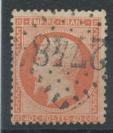 Lot N°77032   N°23, Oblitéré GC 2748 Orthez, Basses Pyrénées (64), Indice 3 - 1862 Napoléon III