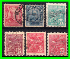 BRASIL ( .. AMERICA DEL SUR ..)   LOTE DE SELLOS  DIFERENTES AÑOS Y VALORES - Used Stamps