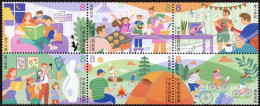 Taiwan 2023 Recreational Acti. Stamps Book Cat Guitar Music Coffee Camp Bicycle Dog - Nuovi