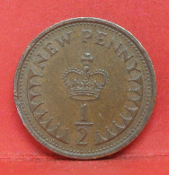 1/2 Penny 1974 - TB - Pièce Monnaie Grande-Bretagne - Article N°2593 - 1/2 Penny & 1/2 New Penny