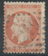 Lot N°77040   Variété/n°23, Oblitéré GC 1912 Labruguière, Tarn (77), Indice 5, Piquage - 1862 Napoléon III