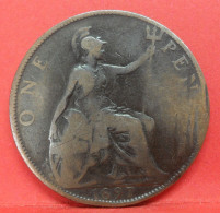 1 Penny 1897 - B - Pièce Monnaie Grande-Bretagne - Article N°2605 - D. 1 Penny