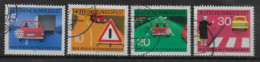 ALLEMAGNE   N°   534/37  Oblitere Auto  - Securite Routiere Voiture Panneaux - Accidentes Y Seguridad Vial