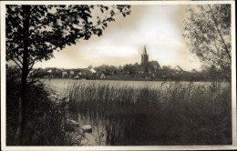 Photo CPA Barlinek Berlinchen Neumark Ostbrandenburg, Gesamtansicht, Wasserpartie - Neumark