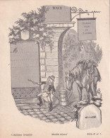 France Enveloppe Illustrée Avec Place Pour Le Timbre - 1877-1920: Période Semi Moderne