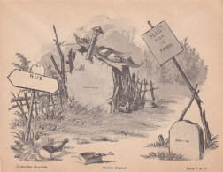 France Enveloppe Illustrée Avec Place Pour Le Timbre - 1877-1920: Semi Modern Period