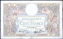 FRANCE * 100 Francs LOM * Date 19/05/1938 * Etat/Grade TB+/FF * Fay 25.19 * - 100 F 1908-1939 ''Luc Olivier Merson''