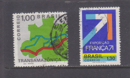 BRAZIL - BRESIL - BRASIL - O / FINE CANCELLED - 1971 - TRANSAMAZONICA ROAD , FRENCH INDUSTRY EXHIBITION - Usados