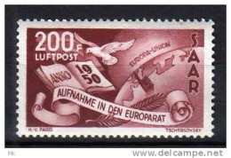 Sarre PA N° 13  Neuf Sans Gomme (*) - Airmail