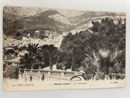 CPA - MONTE CARLO - Les Terrasses - Monte-Carlo