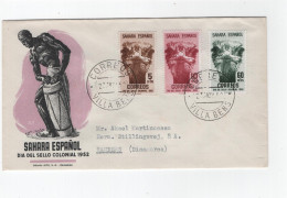 Sahara Espagnol FDC 1952 - Sahara Español
