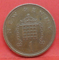 1 Penny 1975 - TTB - Pièce Monnaie Grande-Bretagne - Article N°2628 - 1/2 Penny & 1/2 New Penny