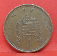 1 Penny 1977 - TTB - Pièce Monnaie Grande-Bretagne - Article N°2632 - 1/2 Penny & 1/2 New Penny