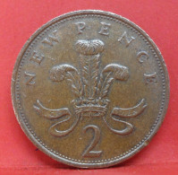 2 Pence 1975 - TTB - Pièce Monnaie Grande-Bretagne - Article N°2691 - 2 Pence & 2 New Pence