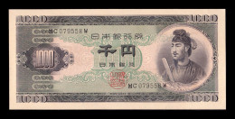 Japón Japan 1000 Yen 1950 Pick 92b Sc- AUnc - Japón