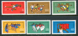 DDR / E. GERMANY 1977 Youth Spartakiad MNH / **.  Michel 2241-46 - Neufs