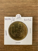 Monnaie De Paris Jeton Touristique - 12 - Najac - Loc Dieu - 2016 - 2016