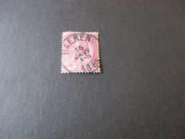 Nr 46 - Centrale Stempel Haeren - Coba + 4 - 1884-1891 Léopold II