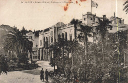 ALGERIE - Alger - Palais D'Eté Du Gouverneur à Mustapha - Coll Idéale P.S - Palmiers - Animé - Carte Postale Ancienne - Algerien