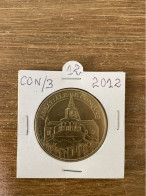 Monnaie De Paris Jeton Touristique - 12 - Conques - Abbatiale De Conques - 2012 - 2012