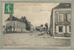 CPA (72) CONLIE - Aspect De La Maison Jouanneault, Vins Et Eaux De Vie, Au Carrefour Et Route Du Mans - 1910 - Conlie