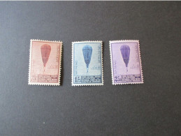 Nr 353/55 -Ballon Piccard - MH* - Heel Fijn Spoor Van Plakker - Cote € 40 - Unused Stamps