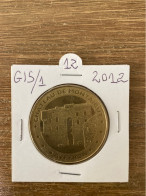 Monnaie De Paris Jeton Touristique - 12 - Gissac - Château De Montaigut - 2012 - 2012