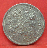6 Pence 1962 - TTB - Pièce Monnaie Grande-Bretagne - Article N°2806 - H. 6 Pence