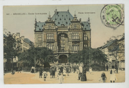 BELGIQUE - BRUXELLES - Ecole Communale - Place Annessens - Enseignement, Ecoles Et Universités