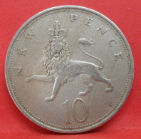 10 Pence 1973 - TB - Pièce Monnaie Grande-Bretagne - Article N°2819 - 10 Pence & 10 New Pence