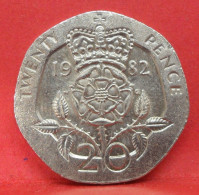 20 Pence 1982 - SUP - Pièce Monnaie Grande-Bretagne - Article N°2830 - 20 Pence