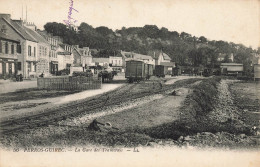 Perros Guirec * La Gare Des Trams Tramways * Wagons * Ligne Chemin De Fer - Perros-Guirec