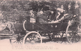 Versailles - Le Roi Et La Reine D'italie A Paris  -  President Loubet - CPA °J - Versailles