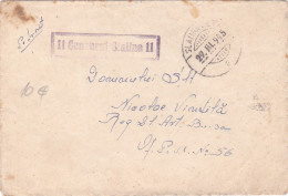 COVER WW2 CENSORED,CENSOR,SLATINA # 11, ROMANIA - 2. Weltkrieg (Briefe)