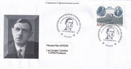 Thème De Gaulle - France - Enveloppe - De Gaulle (Général)