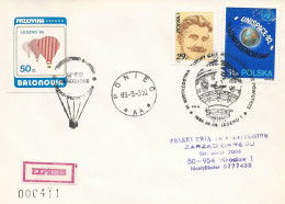 Poland Post - Balloon PBA.1988.lesz.kos.01: Sport European Championship Leszno Kosciuszko - Palloni