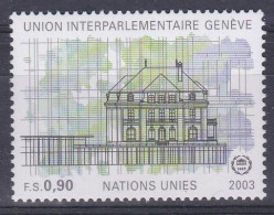 NU Genève 2003 477 ** Union Interparlementaire UIP Maison Des Parlements - Unused Stamps