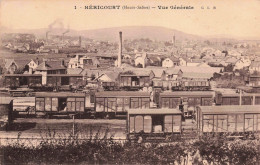 70 - HERICOURT - S19633 - Vue Générale - Train - En L'état Décollée - Héricourt