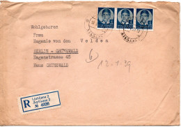 68030 - Jugoslawien - 1939 - 3@4D A R-Bf LJUBLJANA -> BERLIN (Deutschland) - Cartas & Documentos