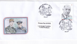 Thème De Gaulle - France - Enveloppe - De Gaulle (General)