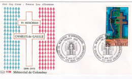 Thème De Gaulle - France - Enveloppe - De Gaulle (General)