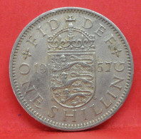 1 Shilling 3 Lion 1957 - TB - Pièce Monnaie Grande-Bretagne - Article N°2857 - I. 1 Shilling